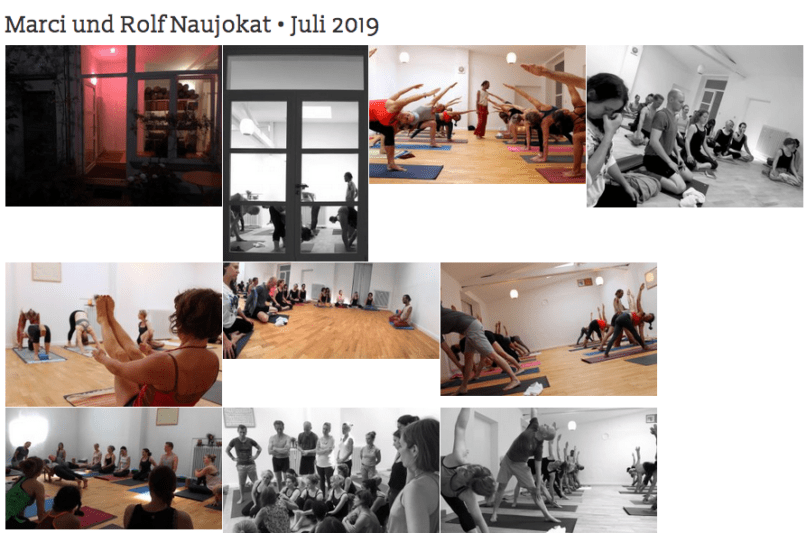 Amazing & special July 2019 · Ashtanga Yoga with Rolf+Marci